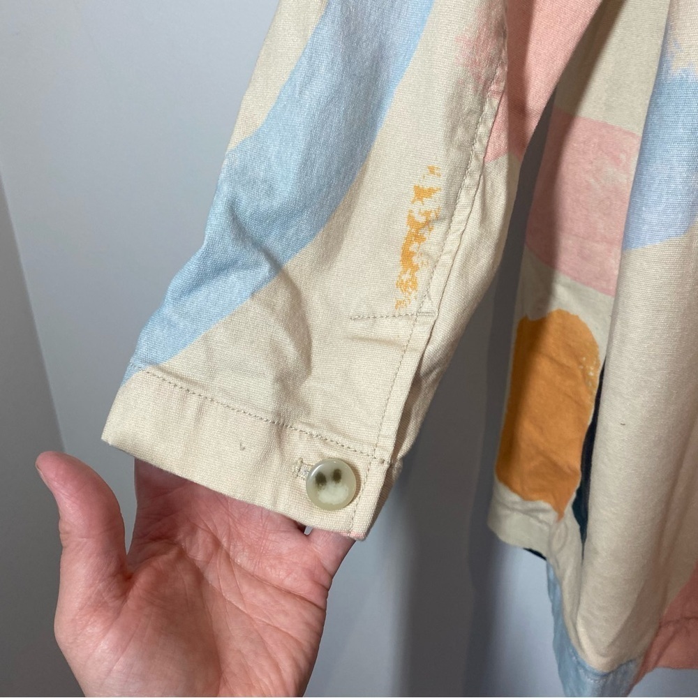 Anthropologie x Moglea Daybreak Trench Coat size 8 - Picture 9 of 14